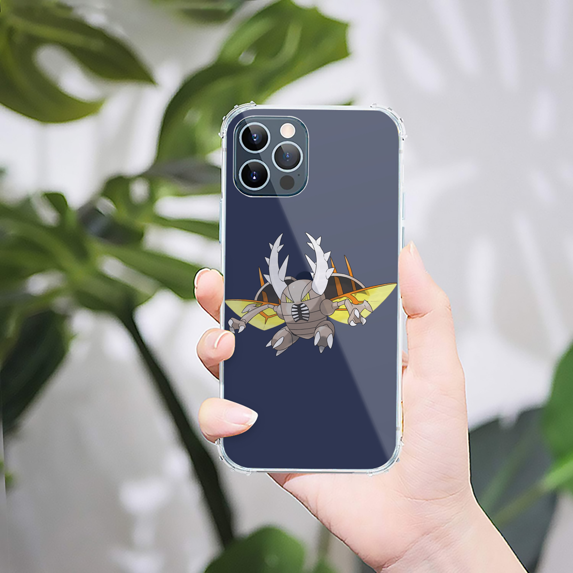 （画像用） ポケットモンスター Pokémon 【iPhone 12シリーズ対応】透明スマホケース（クリアソフトケース）